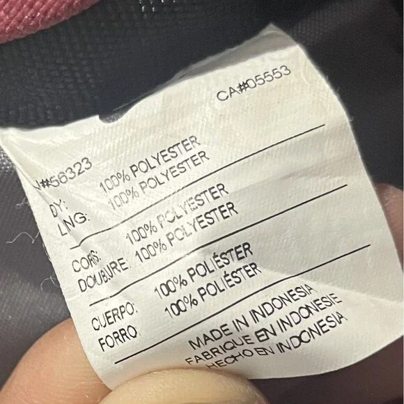 Nike Training Brasilia Gym School Backpack Poly RED Bookbag Travel FLAW - Picture 8 of 10